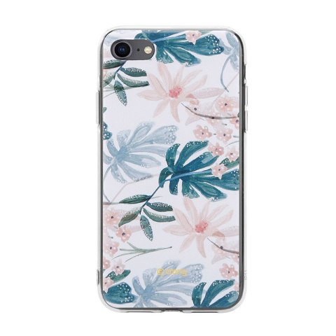 Crong Flower Case - Etui iPhone SE 2020 / 8 / 7 (wzór 01)