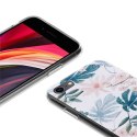Crong Flower Case - Etui iPhone SE 2020 / 8 / 7 (wzór 01)