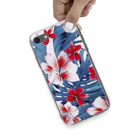 Crong Flower Case - Etui iPhone SE 2020 / 8 / 7 (wzór 03)
