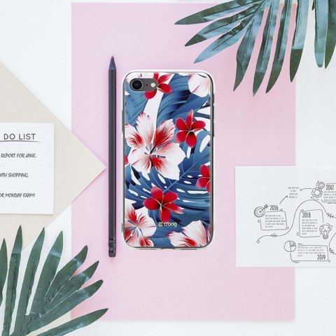 Crong Flower Case - Etui iPhone SE 2020 / 8 / 7 (wzór 03)