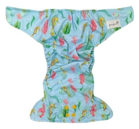 Pieluszka z kieszonką OS dwurzędowa, KONIK MORSKI