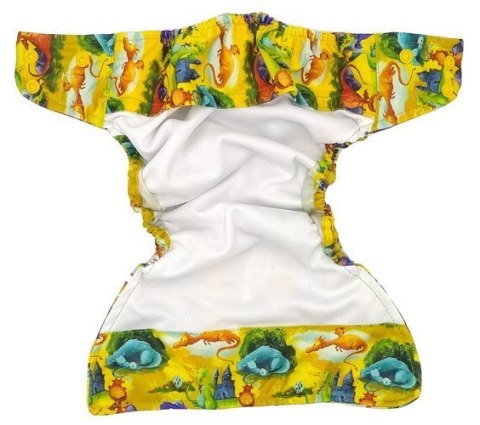 Pieluszka z kieszonką OS dwurzędowa, SMOKI