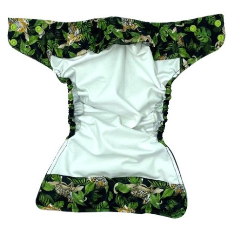 Pieluszka z kieszonką OS dwurzędowa, DZIKIE KOTY