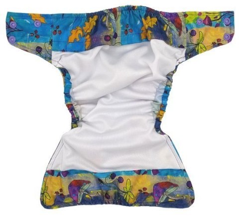 Pieluszka z kieszonką OS dwurzędowa MAGICZNY LAS