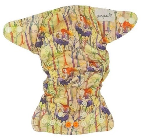 Pieluszka z kieszonką noworodkowa 3-7kg - KARMIENIE PIERSIĄ