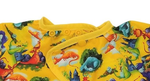 Śliniak fartuszek z rękawami - SMOKI