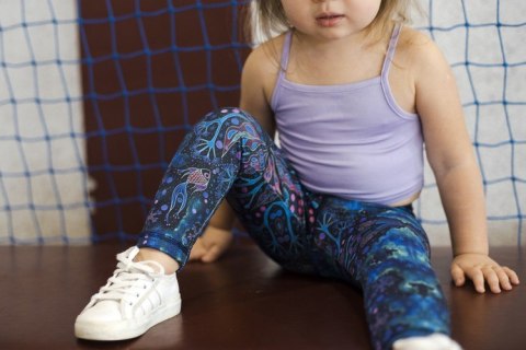 LEGGINSY NEON SPLASH KIDS