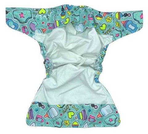 Pieluszka z kieszonką OS dwurzędowa, DJ Bobo