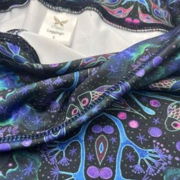 LEGGINSY krótkie NEON SPLASH