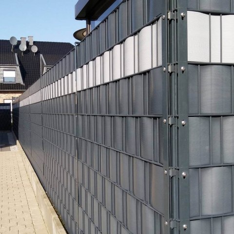 Taśma ogrodzeniowa 26mb Thermoplast® ORANGE SKIN 190mm GRAFIT