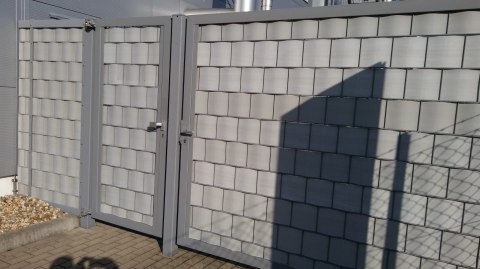 Taśma ogrodzeniowa 26mb Thermoplast® SMART 190mm SZARA