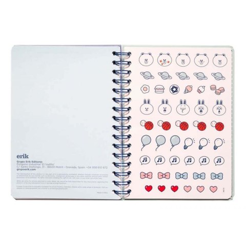 Line Friends - Kalendarz / Planner 2020/2021 A5