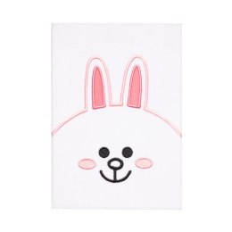 Line Friends - Pluszowy Notes / Notatnik A5 Króliczek Cony