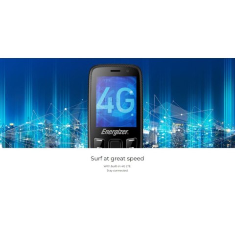 Energizer Energy E242S - Telefon 512MB RAM 4GB 4G Dual Sim EU (Czarny)