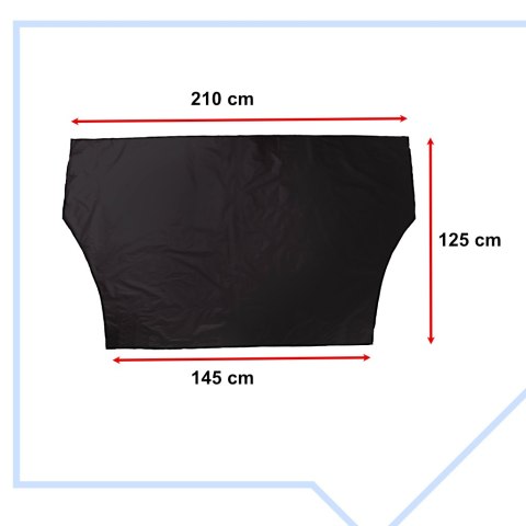 Mata osłona na szybę antyszronowa przeciwsłoneczna samochodowa magnetyczna