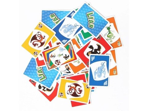 Gra Rodzinna Kłamca, Kłamczuch, LIAR, Karty, Pinokio Okulary I Nos