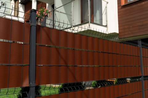 Taśma ogrodzeniowa 26mb Thermoplast® CLASSIC LINE 190mm BRĄZ