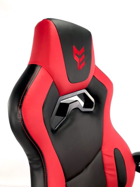 Fotel obrotowy do biurka REVENTON RED PU