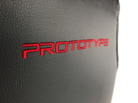 Fotel obrotowy do biurka REVENTON RED PU