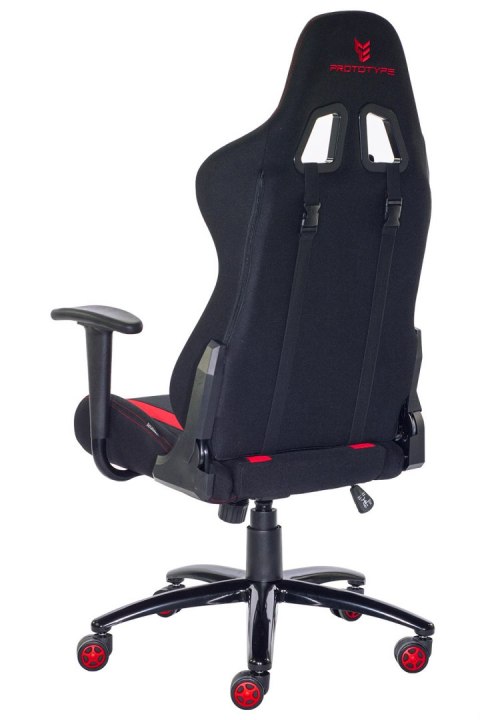 Fotel obrotowy gamingowy WARRIOR RED PRO-XL