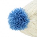 Przytulanka jeżyk w biało-niebieskiej czapce - 18cm