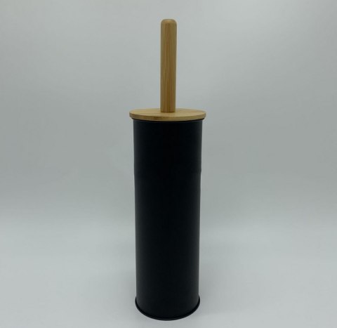 Szczotka do toalety wc czarna bambus