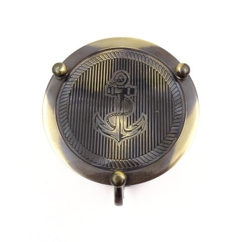 Klepsydra mosiężna - wykończenie antyk 5min - NC2677