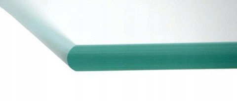 Podstawa szklana hartowana - szyba pod Piec lub Kominek 40x30 cm Biała