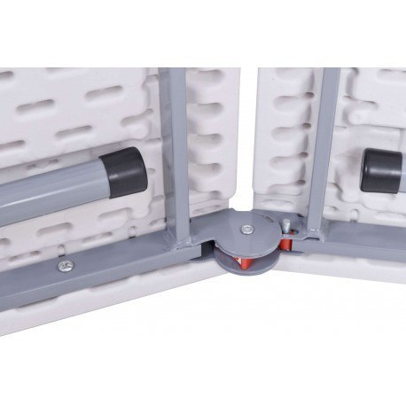 Zestaw cateringowy FETA WHITE stół + 2 ławki