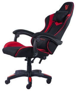 Fotel obrotowy gamingowy HERO ENZO RED FABRIC