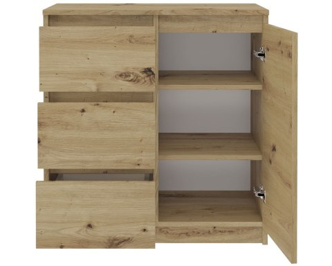 KOMODA 1 DRZWI 3 SZUFLADY ARTISAN KOMPLET