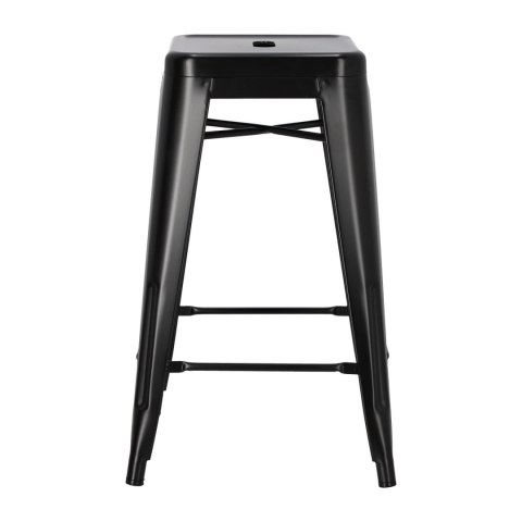 Hoker Paris 66cm czarny inspirowany Tolix