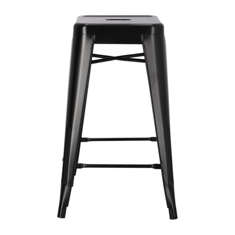 Hoker Paris 66cm czarny inspirowany Tolix