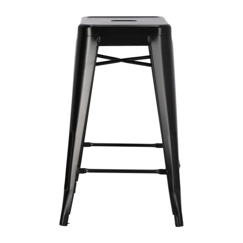 Hoker Paris 66cm czarny inspirowany Tolix