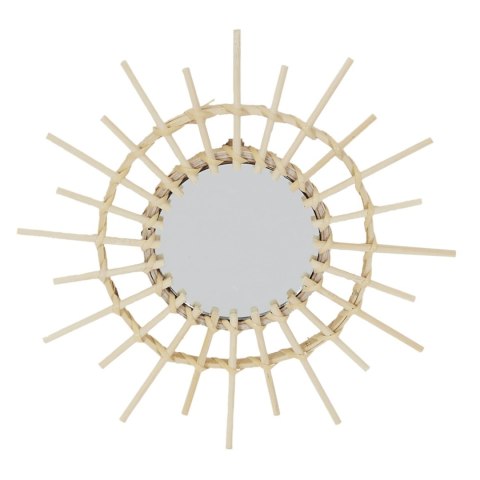 Zestaw 3 luster rattanowych Lipsi