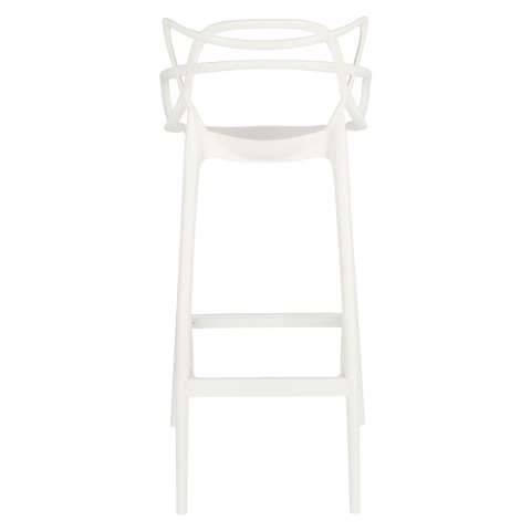 Stołek barowy Lexi biały