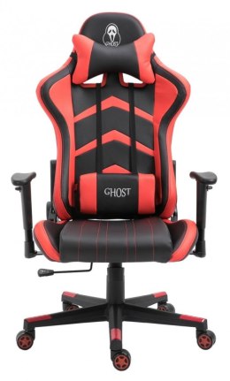 Fotel gamingowy GHOST-FIVE kolor czarno czerwony
