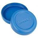 Quokka Bubble Food Jar - Pojemnik plastikowy na żywność / lunchbox 500 ml (Blue Peonies)