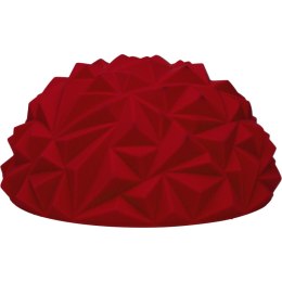 PÓŁKULA SENSORYCZNA MASUJĄCA 17x9CM DIAMENT BORDOWY ENERO FIT