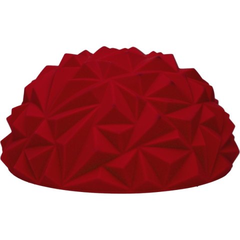 PÓŁKULA SENSORYCZNA MASUJĄCA 17x9CM DIAMENT BORDOWY ENERO FIT