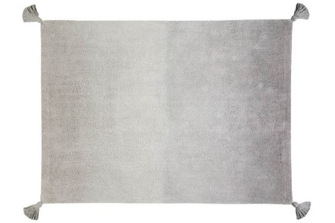 Lorena Canals Dywan bawełniany Degrade Dark Grey-Grey 120 x 160 cm