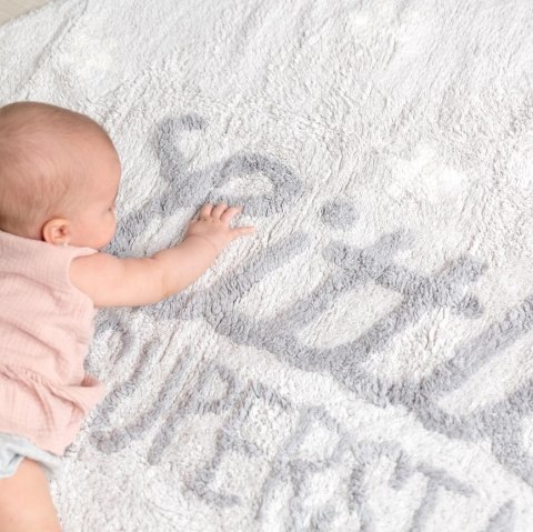 Lorena Canals Dywan bawełniany Little Superstar, Mr Wonderful & Lorena Canals Ø 120 cm