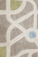 Dywan bawełniany do zabawy mapa miasta Eco-City 120x170 cm Lorena Canals