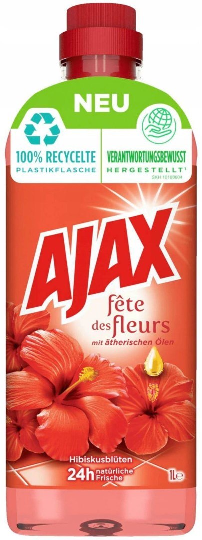 Ajax Kwiat Hibiskusa Płyn do Podłóg 1 l DE