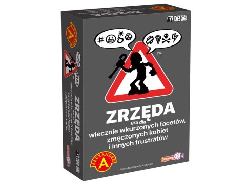 Alexander Zabawna gra towarzyska ZRZĘDA - karty pytania GR0653