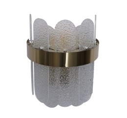 Ekskluzywny Kinkiet z kryształowymi sztabkami Barcelona złoty 29500