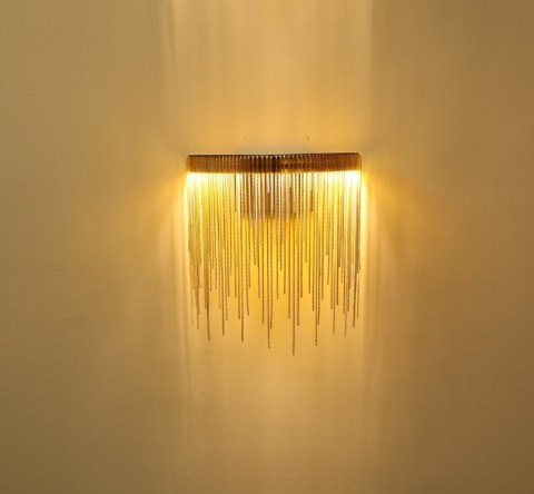 Fontanna GOLD Avenue KINKIET złote łańcuszki 29503