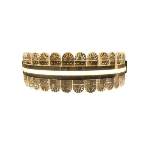 Złoty kinkiet Medusa z kryształami w kształcie meduzy 29501