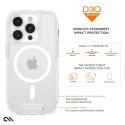 Case-Mate Ultra Tough Plus D3O MagSafe - Etui iPhone 15 Pro (Clear)