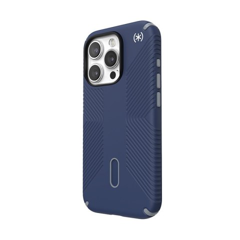 Speck Presidio2 Grip ClickLock & MagSafe - Etui iPhone 15 Pro (Coastal Blue / Dust Grey)